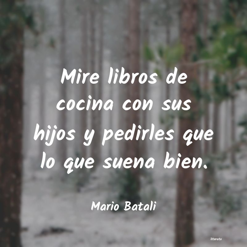 Frases de Mario Batali