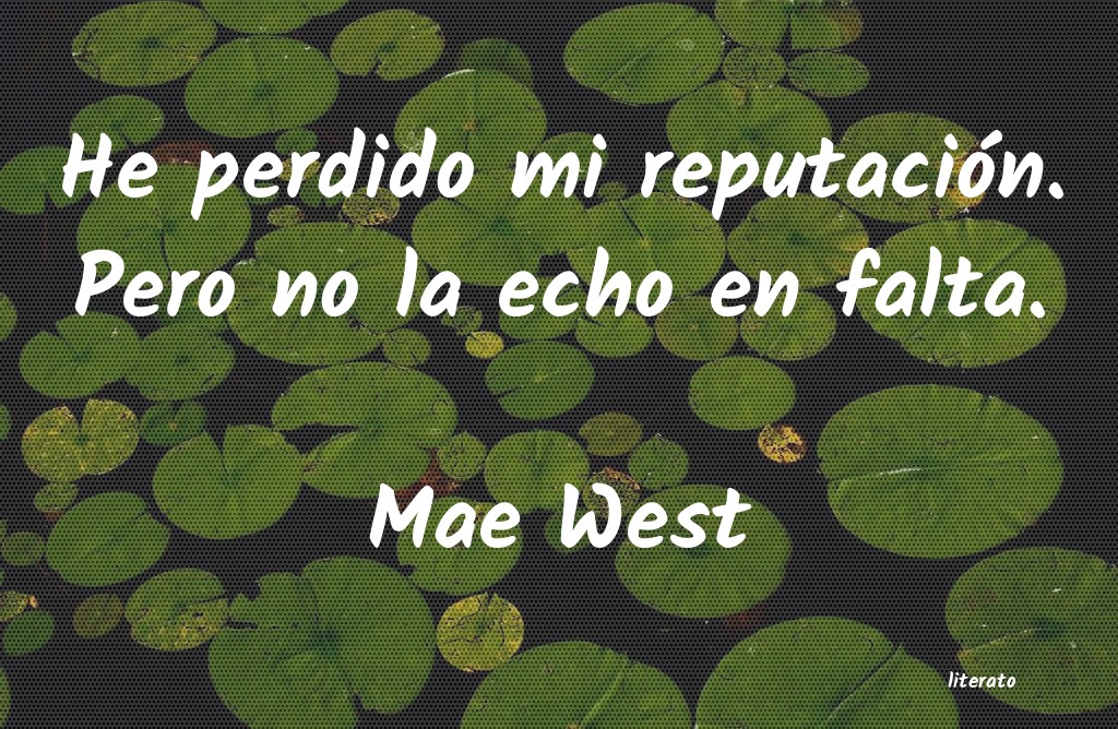 frases de Mae West