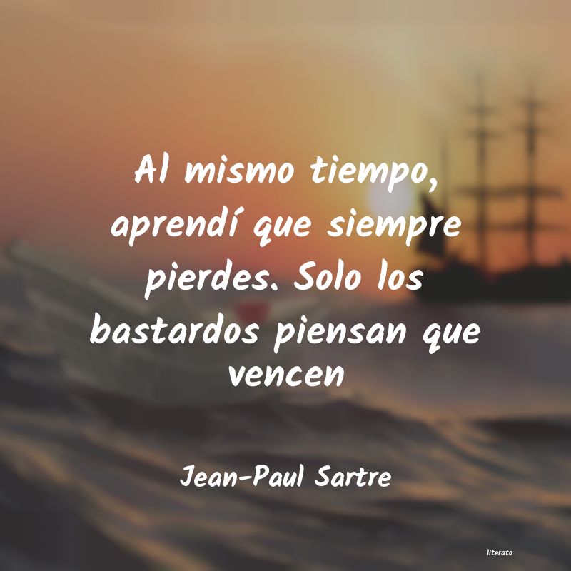 frases de Jean-Paul Sartre