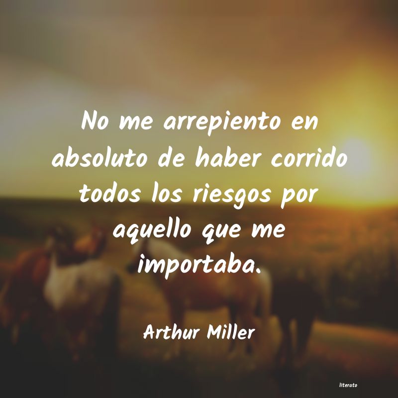 Frases de Arthur Miller