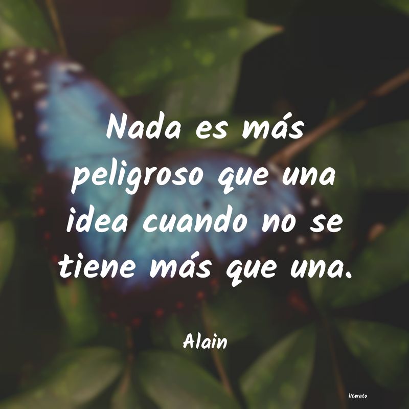 frases de Alain