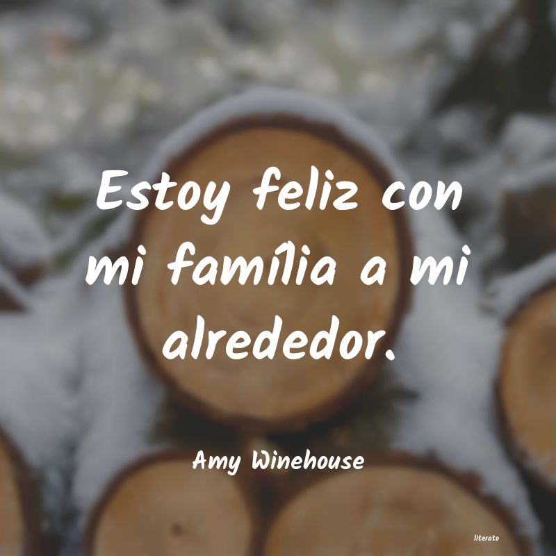 Frases de Amy Winehouse