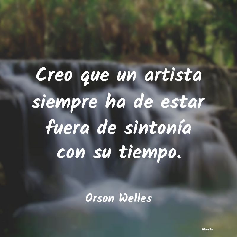 frases de Orson Welles