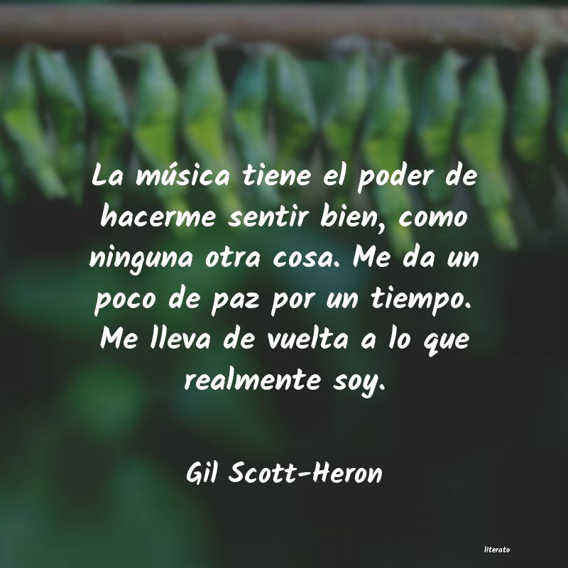 Frases de Gil Scott-Heron