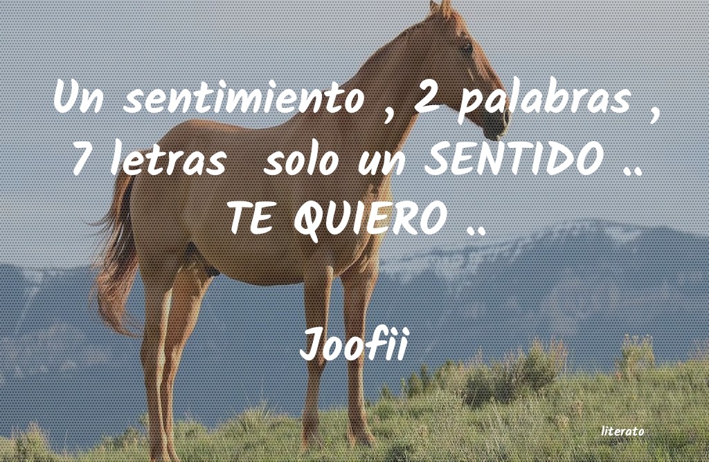 Frases de Joofii