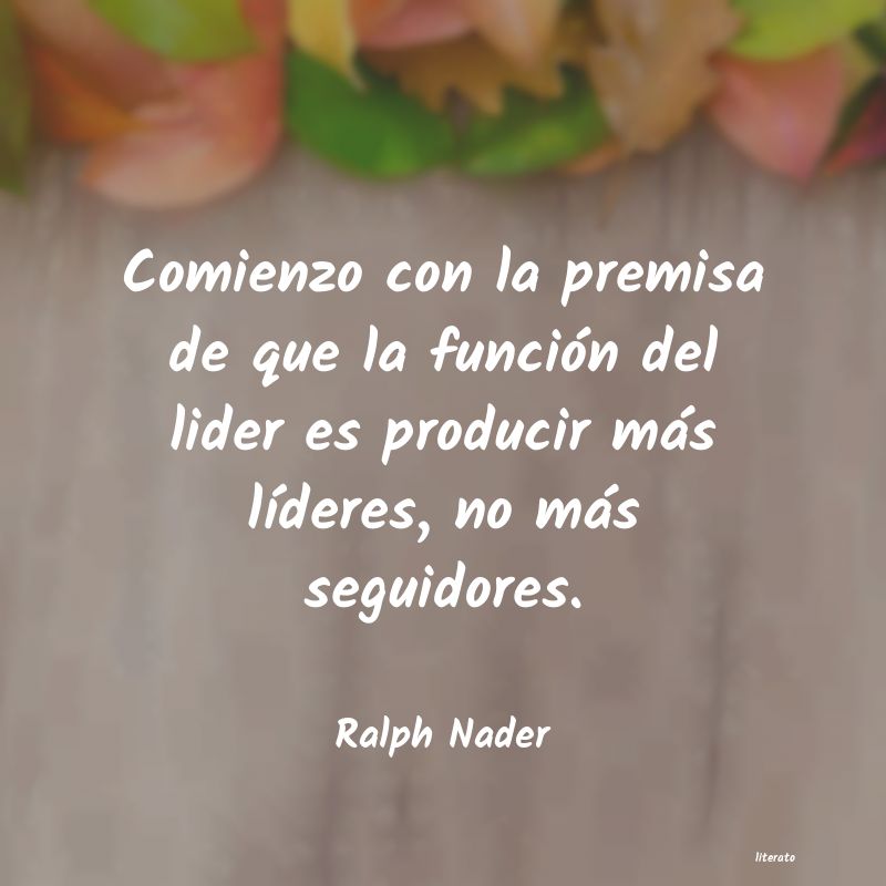 frases de Ralph Nader