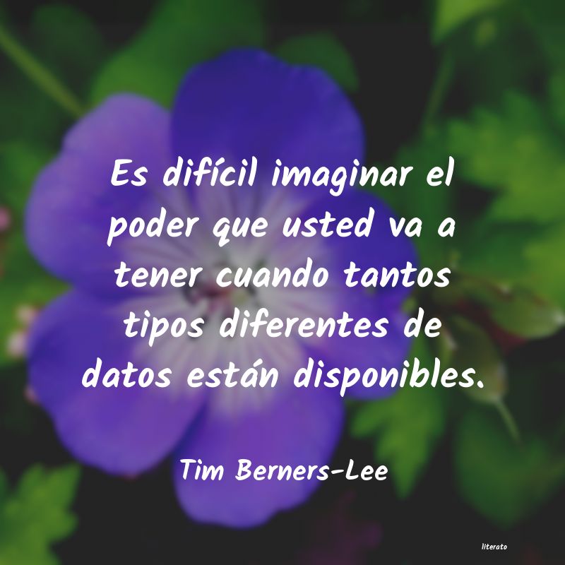 frases de Tim Berners-Lee