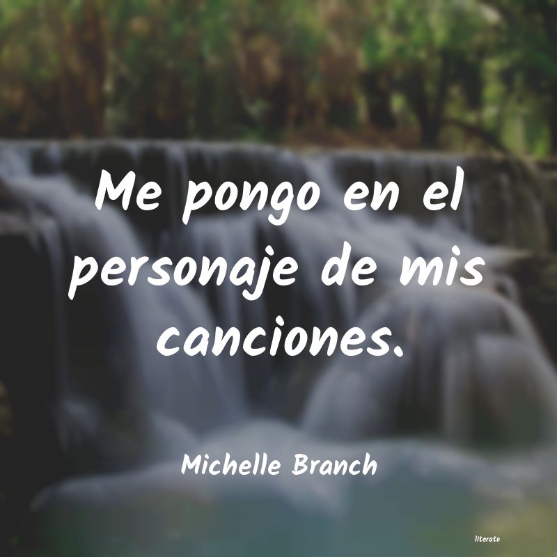 frases de Michelle Branch