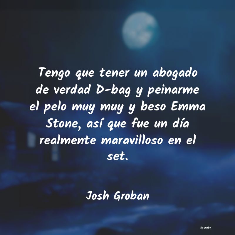 Frases de Josh Groban