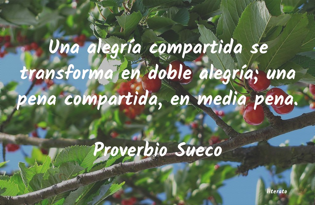 Frases de Proverbio Sueco