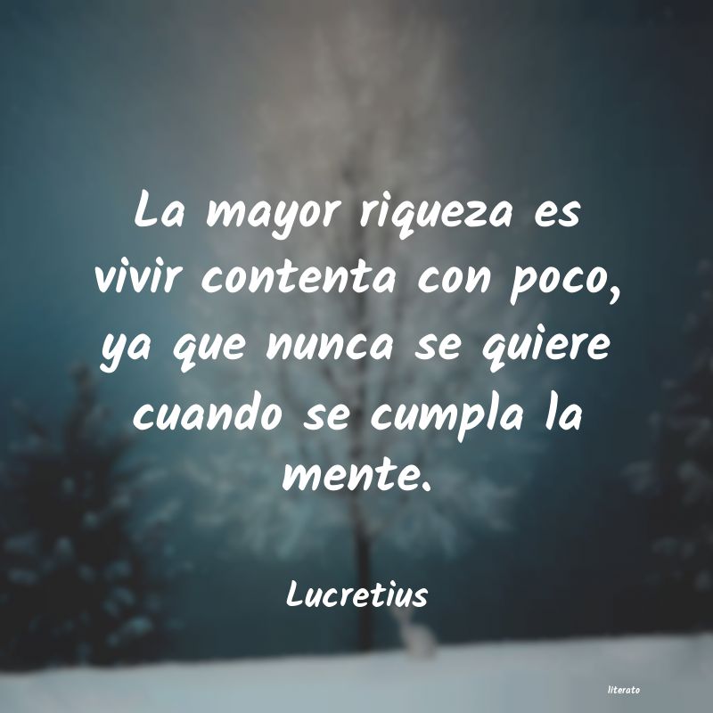 frases de Lucretius