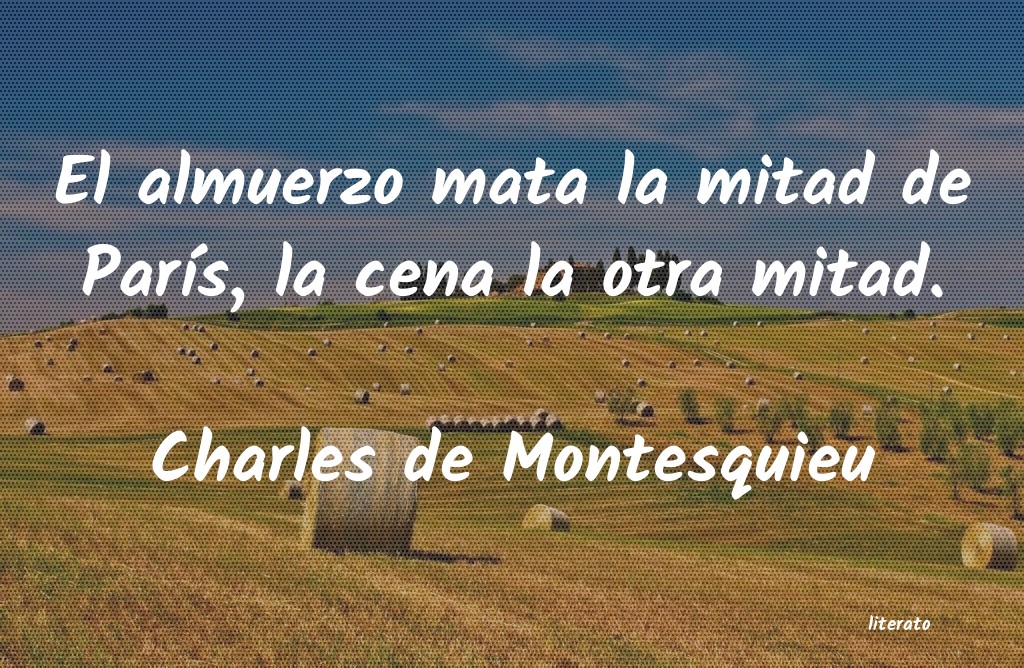 frases de Charles de Montesquieu