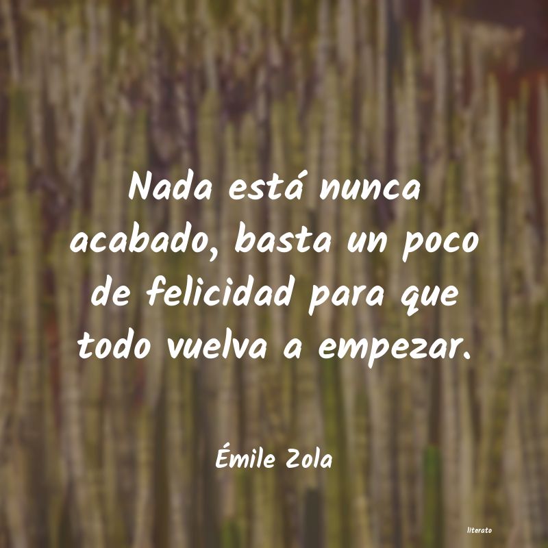 frases de Ãmile Zola