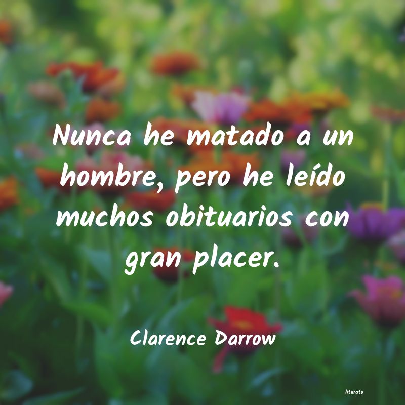 Frases de Clarence Darrow