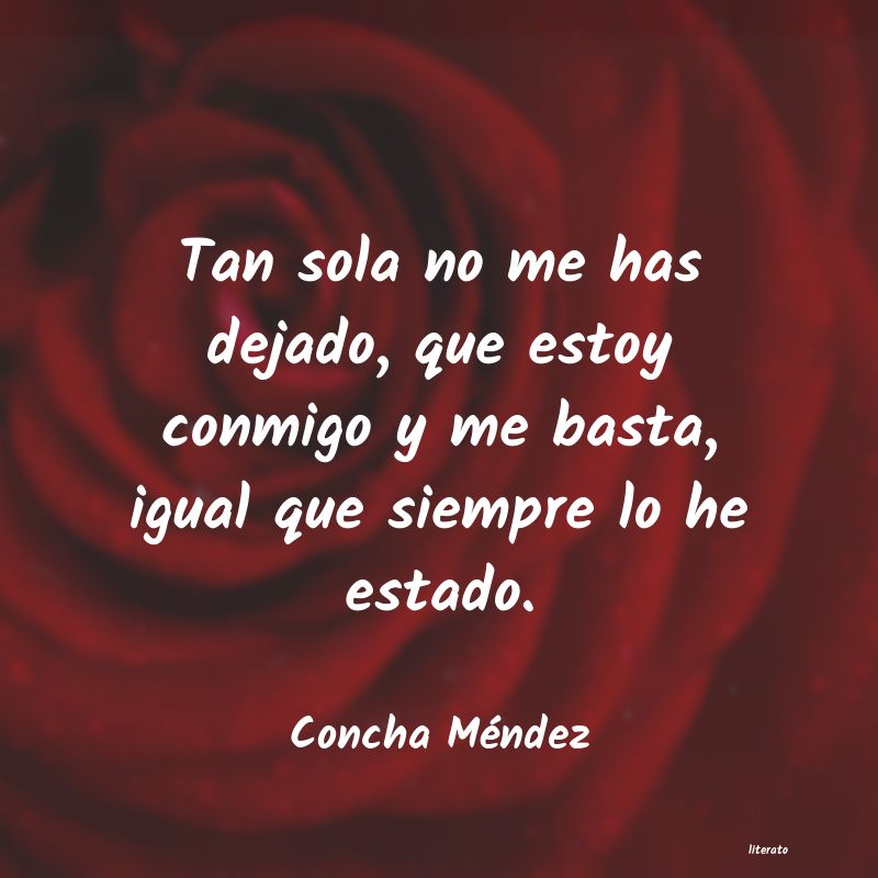 Frases de Concha Méndez
