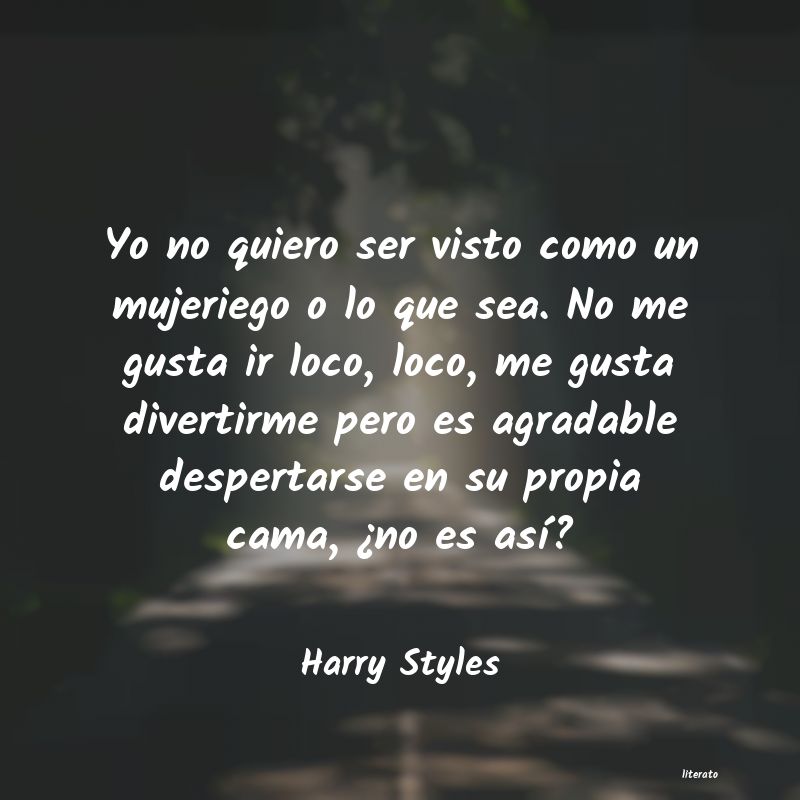 Frases de harry styles - literato