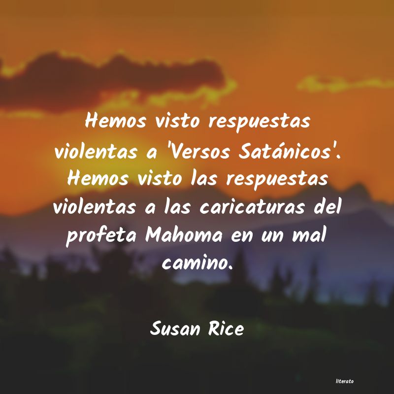 frases de Susan Rice