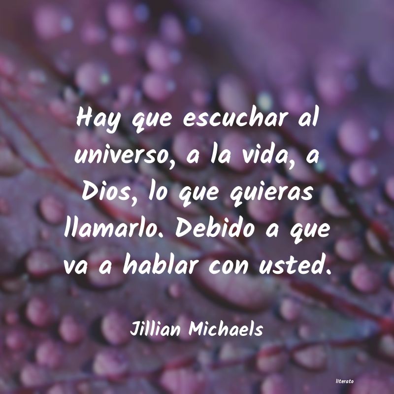 Frases de Jillian Michaels