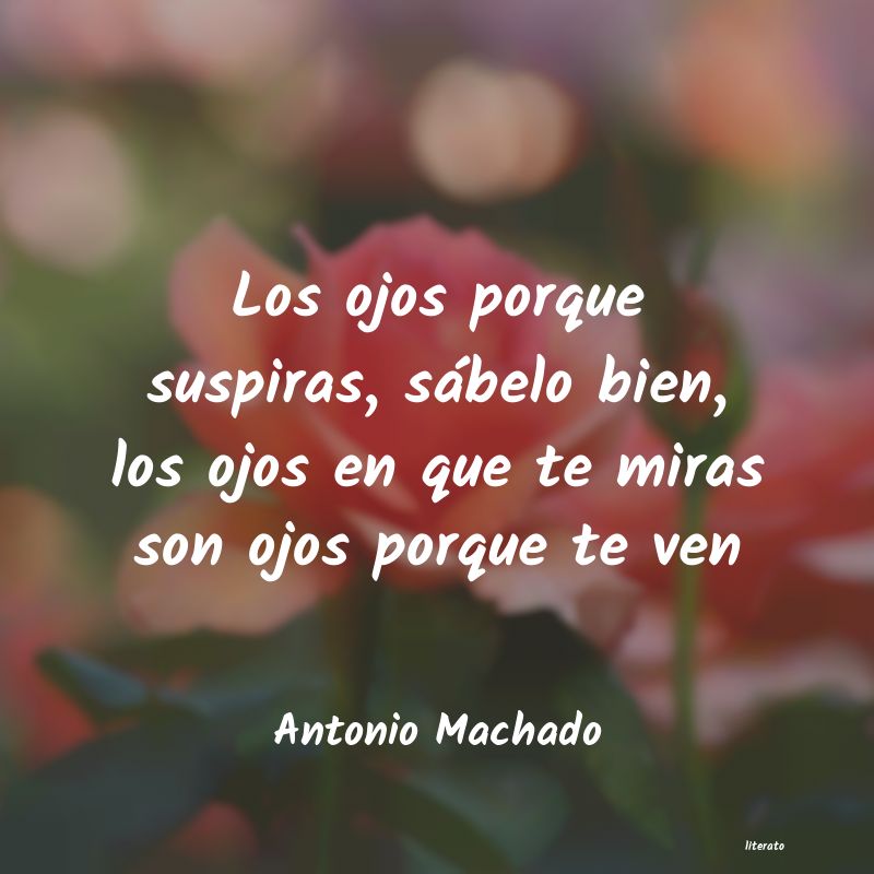 frases de Antonio Machado