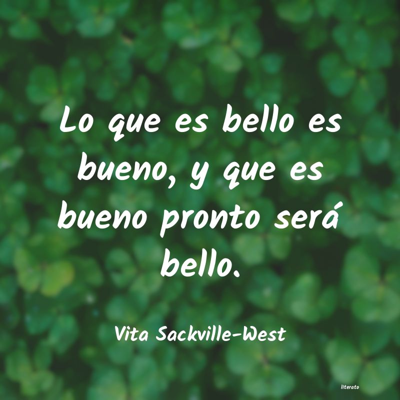 Frases de Vita Sackville-West