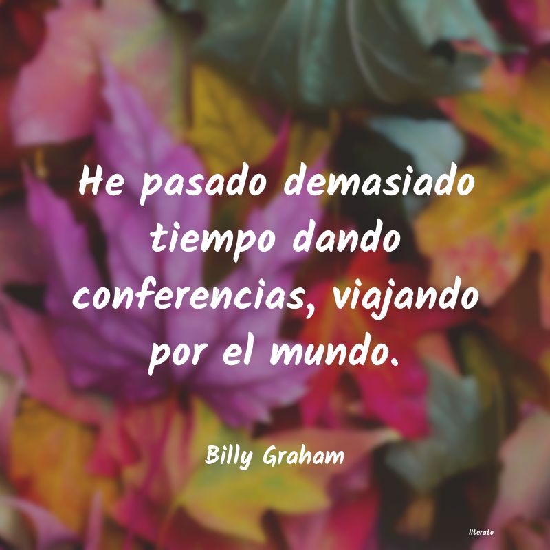 Frases de Billy Graham