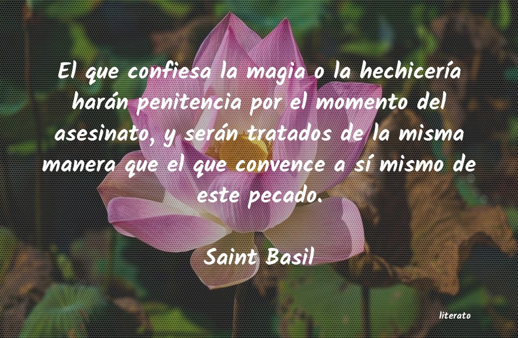 frases de Saint Basil