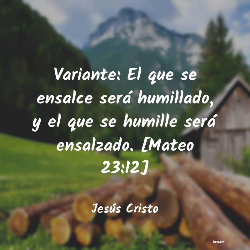 Frases de Jesús Cristo