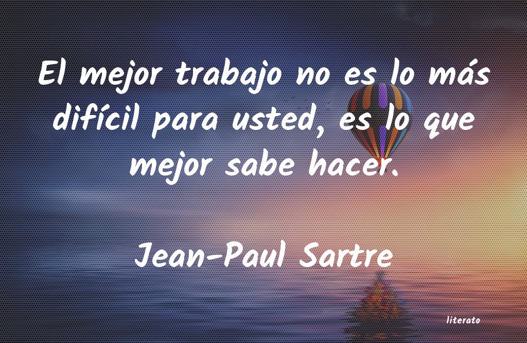 Frases de Jean-Paul Sartre