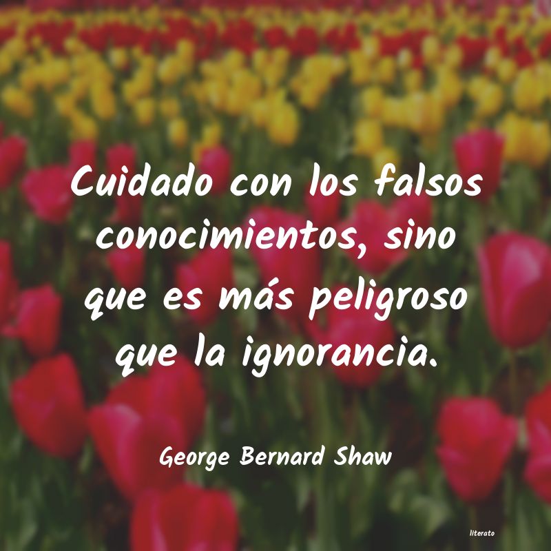 frases de George Bernard Shaw