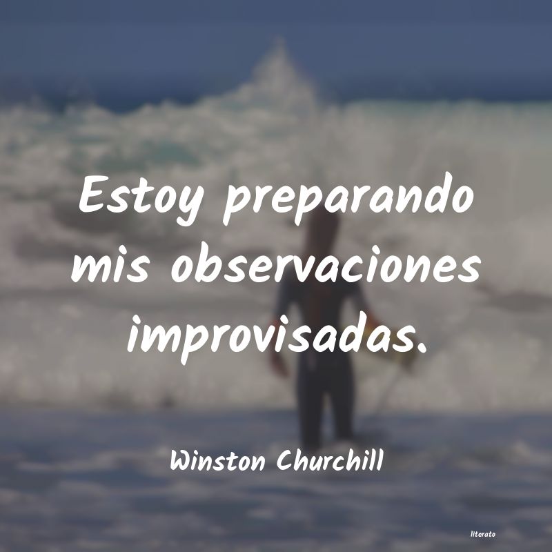frases de Winston Churchill