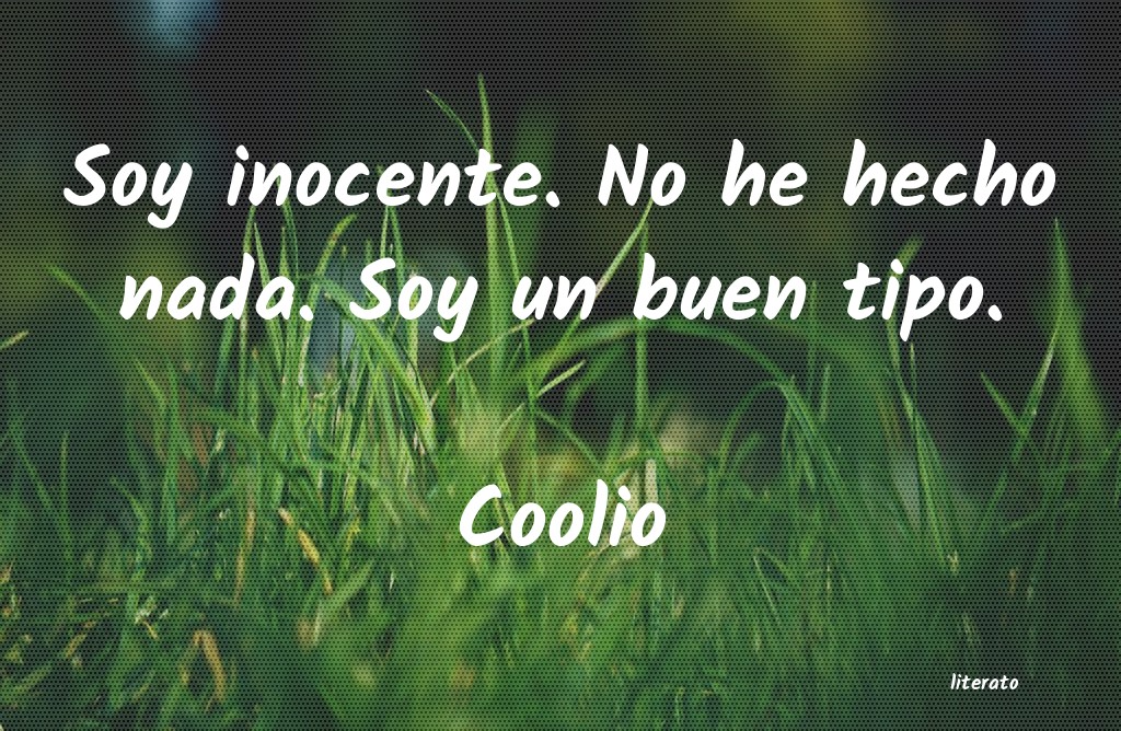 frases de Coolio