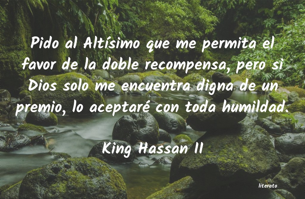 Frases de King Hassan II