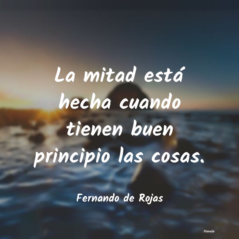 frases de Fernando de Rojas
