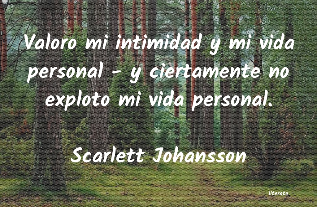 frases de Scarlett Johansson