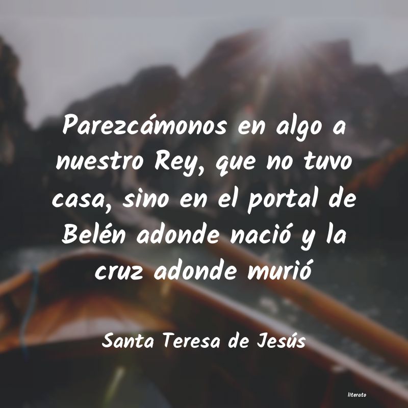 Frases de Santa Teresa de Jesús