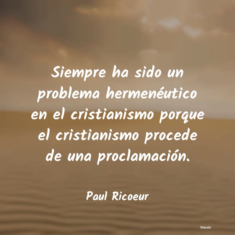frases de Paul Ricoeur