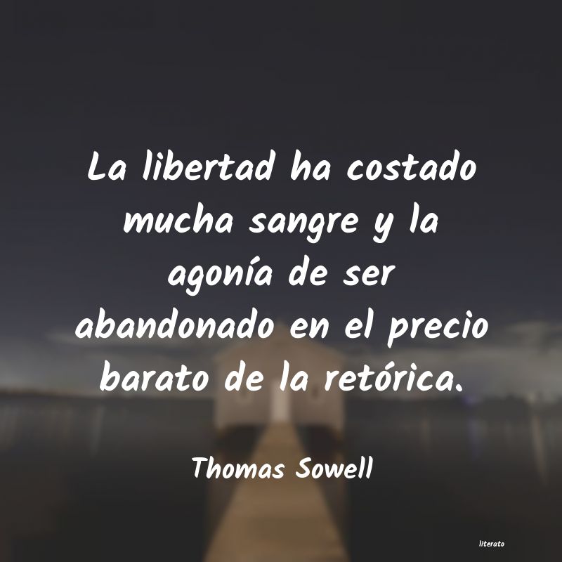 Frases de Thomas Sowell