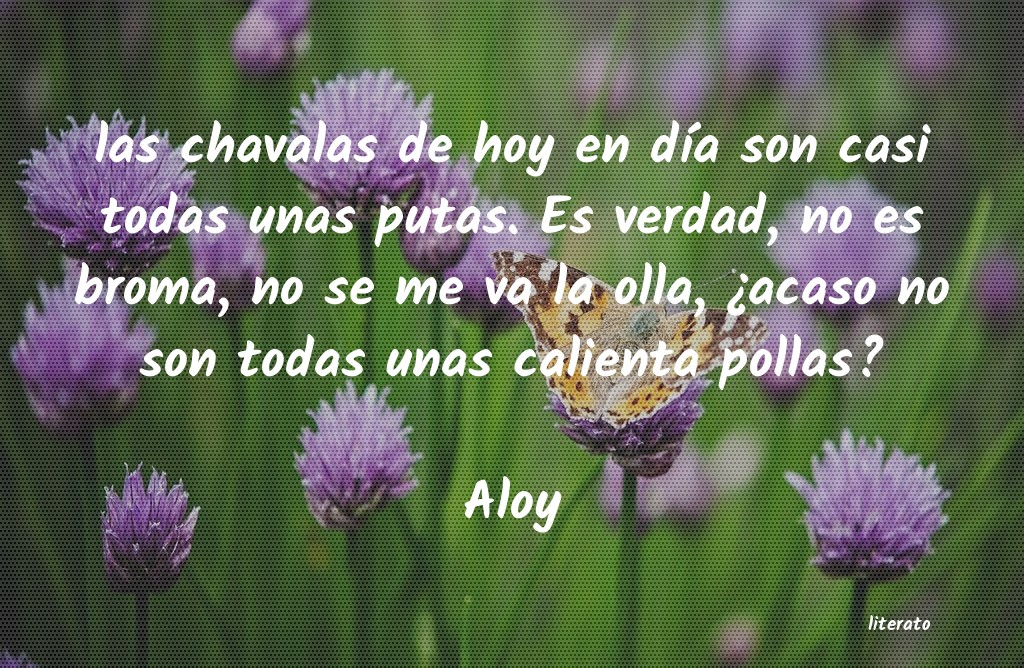 Frases de Aloy