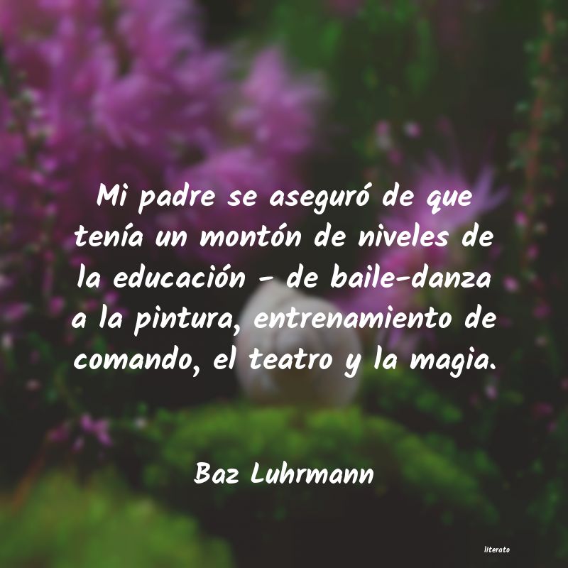 frases de Baz Luhrmann