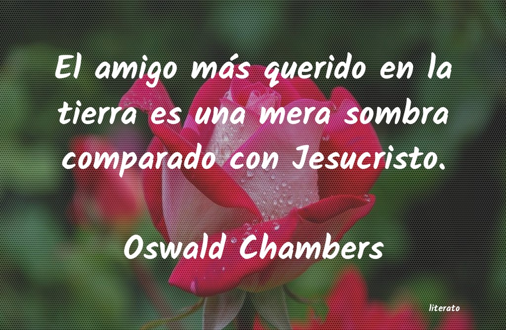 Frases de Oswald Chambers