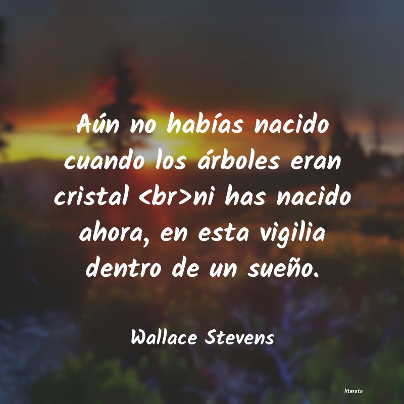 frases de Wallace Stevens