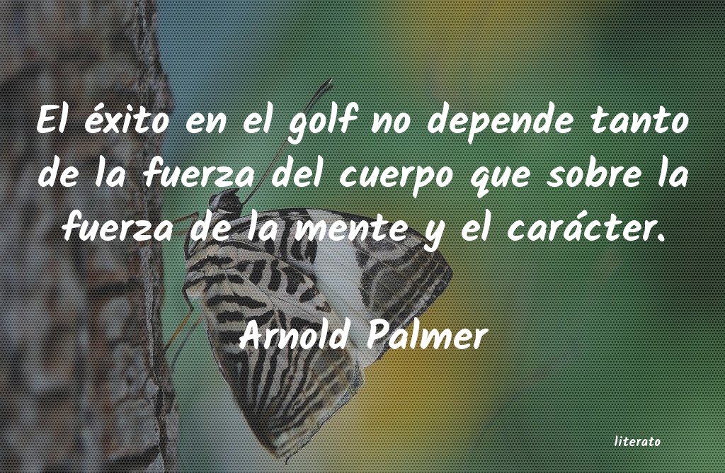 Frases de Arnold Palmer