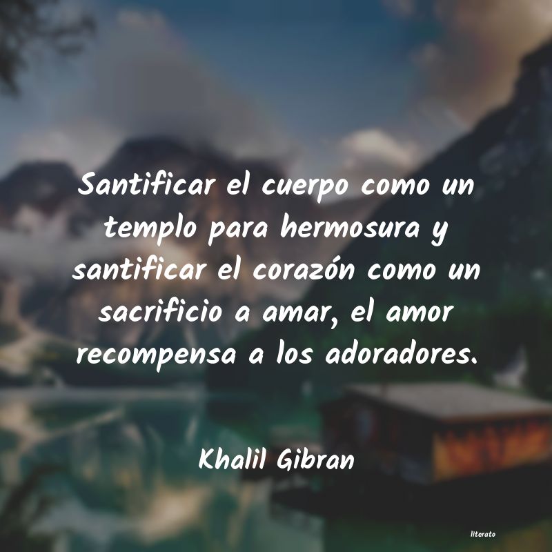 frases de Khalil Gibran