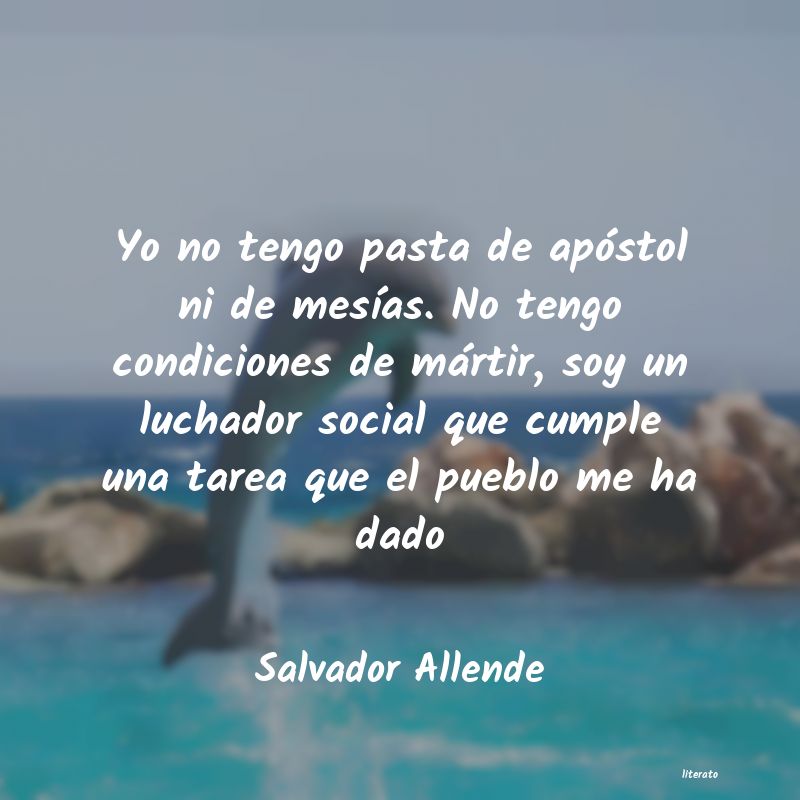 frases de Salvador Allende