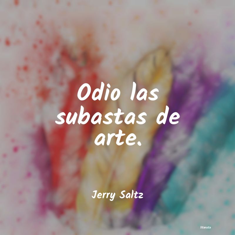 Frases de Jerry Saltz