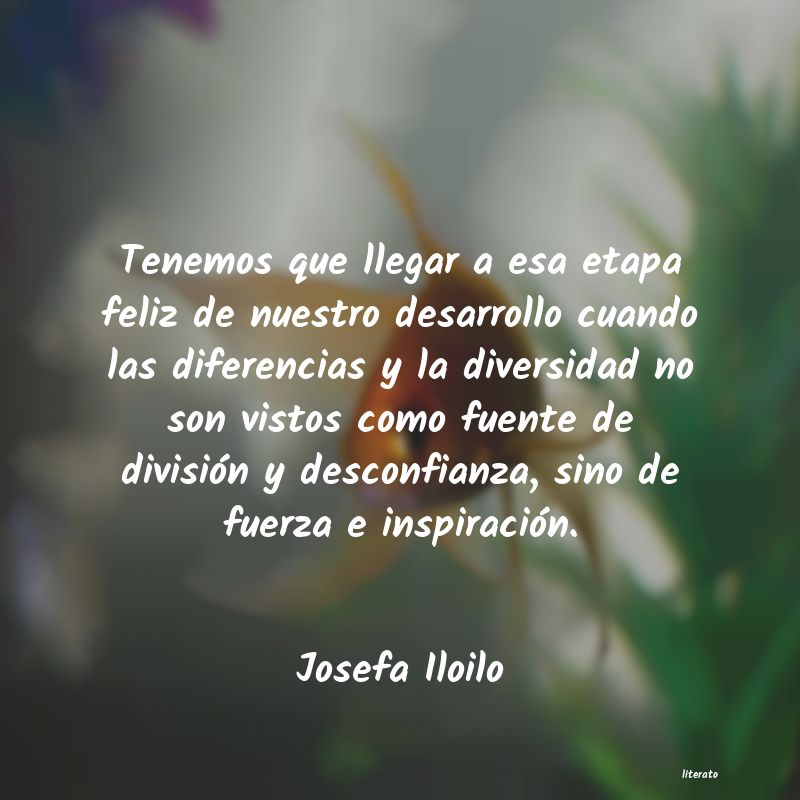 frases de Josefa Iloilo