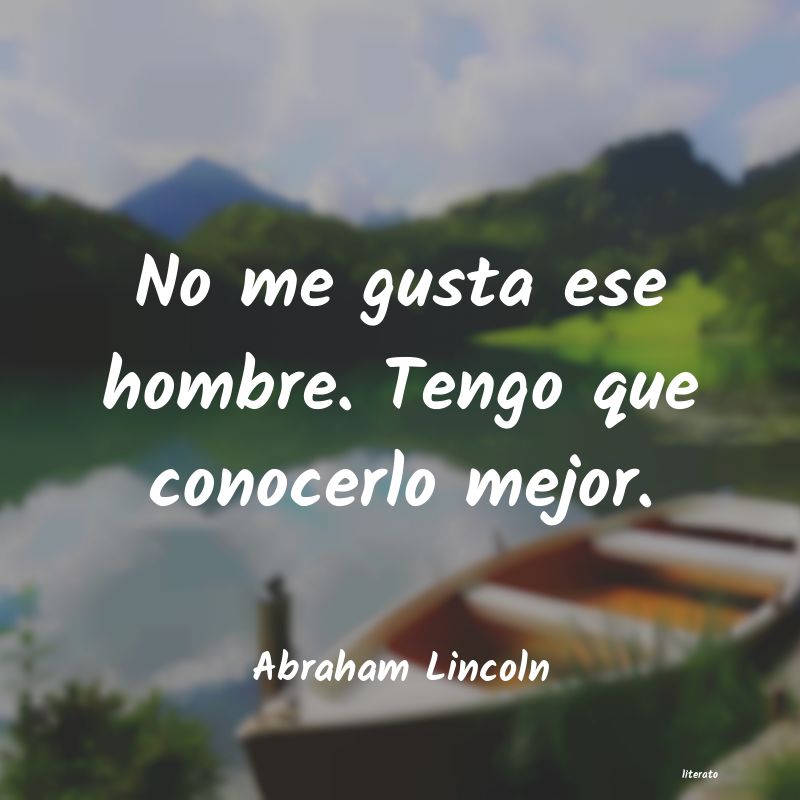 Frases de Abraham Lincoln