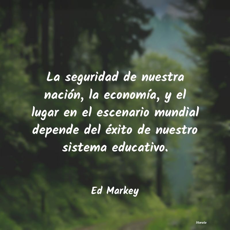 frases de Ed Markey