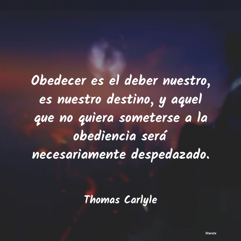 frases de Thomas Carlyle