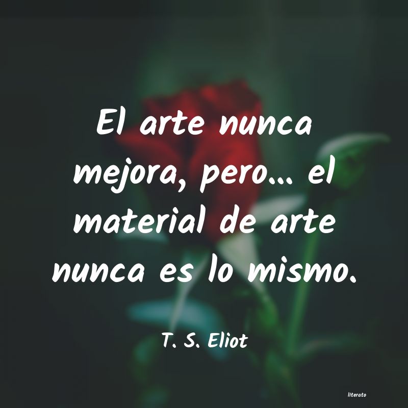 frases de T. S. Eliot